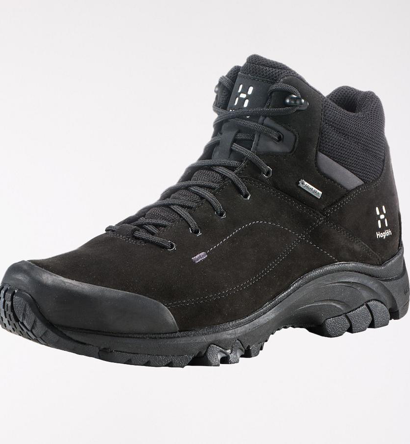 Haglöfs Ridge Mid GT Hiking Boots Black For Mens TGSZU3019 Australia